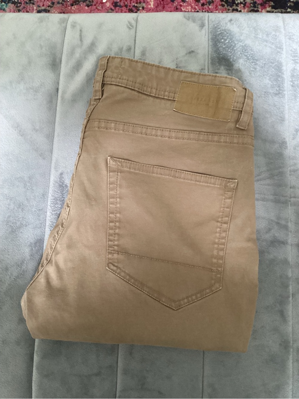 SFERRA Men's Slim Jeans in Tan